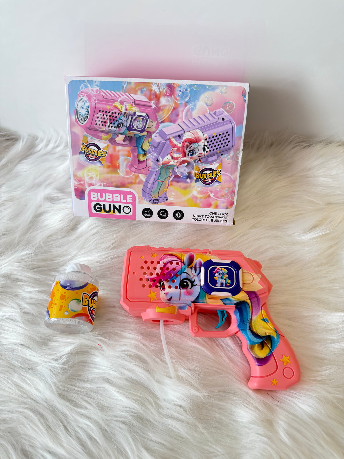 Pony bubble gun