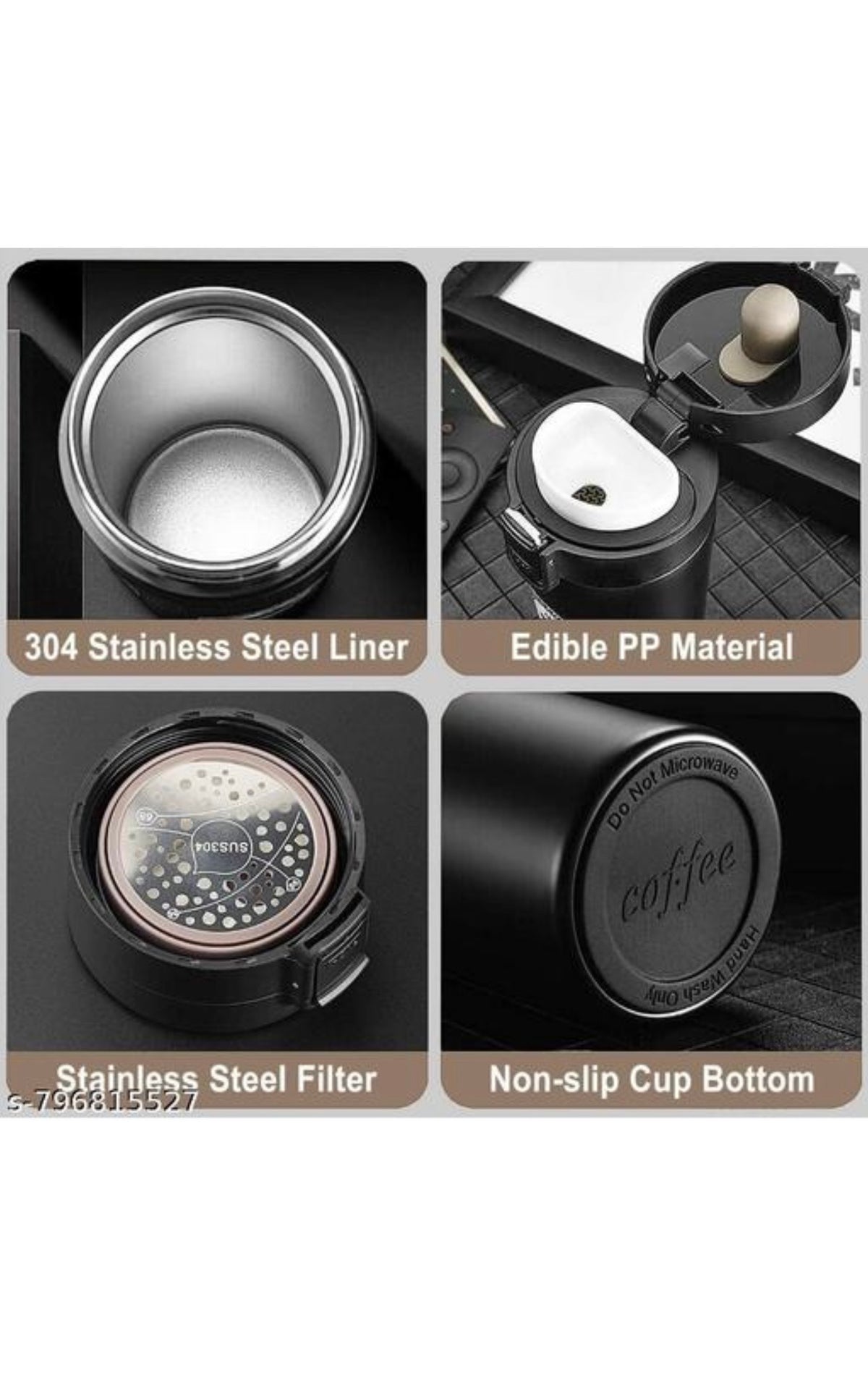 Vacuum insulation cup