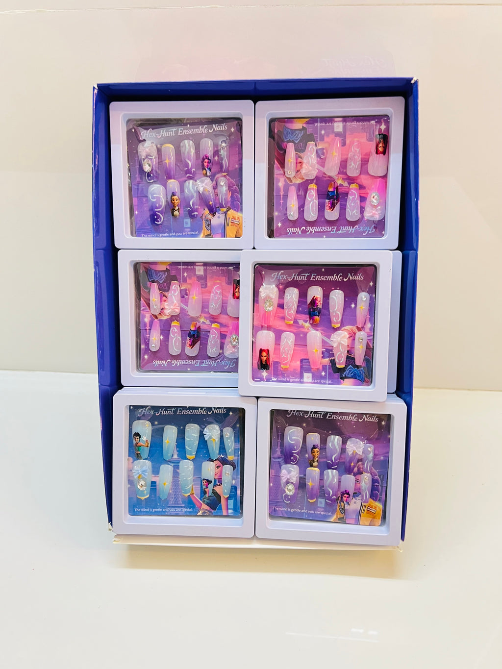 K pop hunters stick on nails