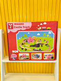 Mango wood castle track