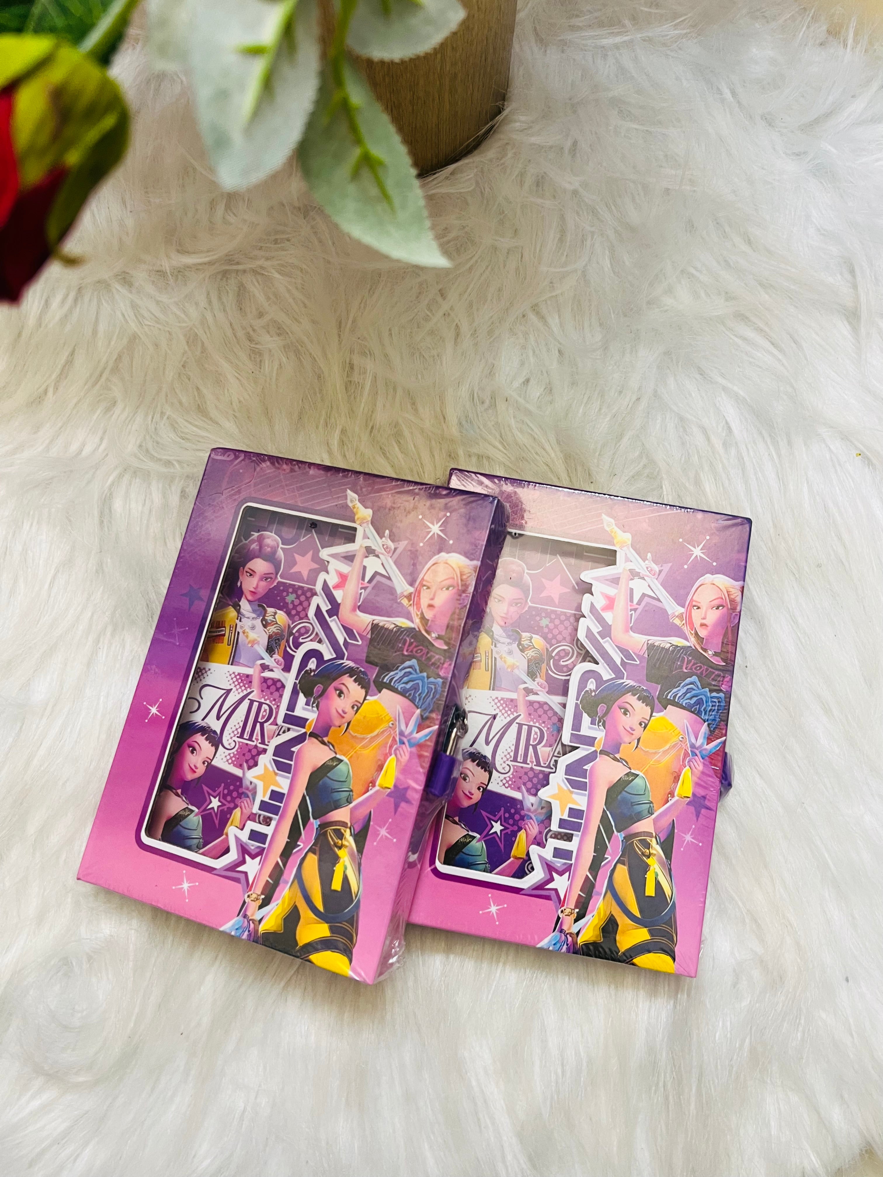 K pop demon hunters lock diary