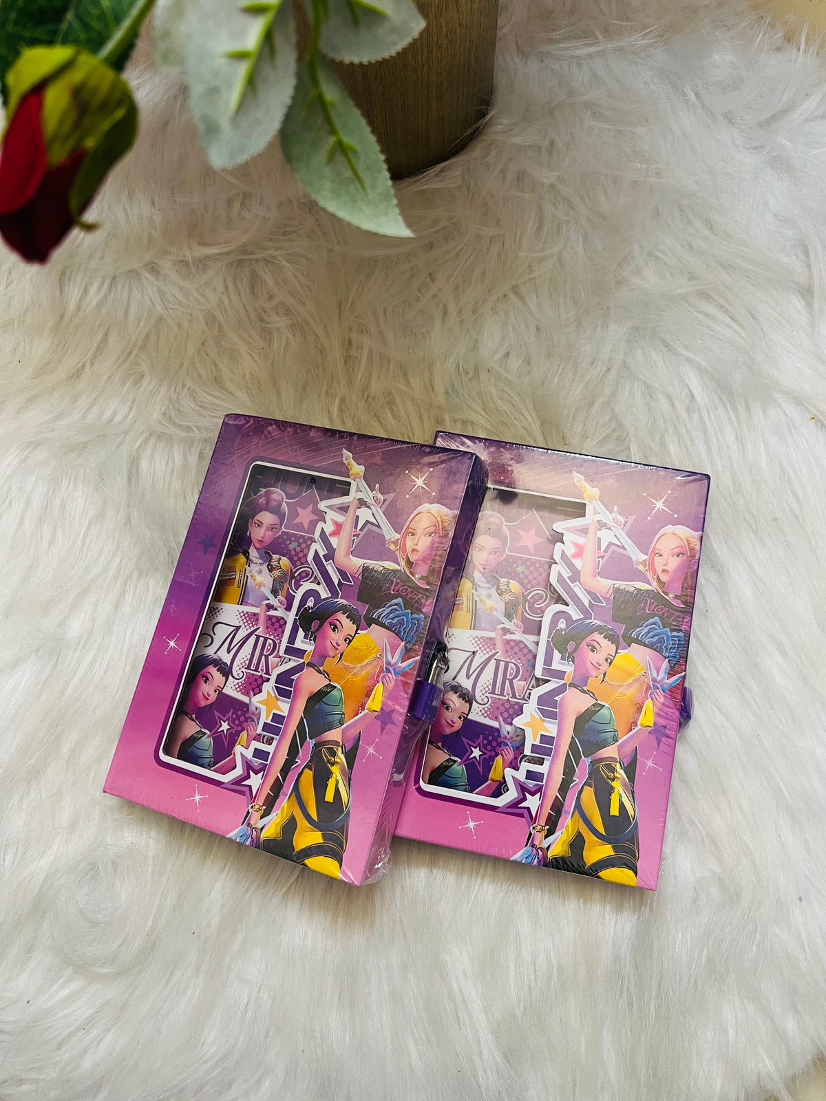 K pop demon hunters lock diary