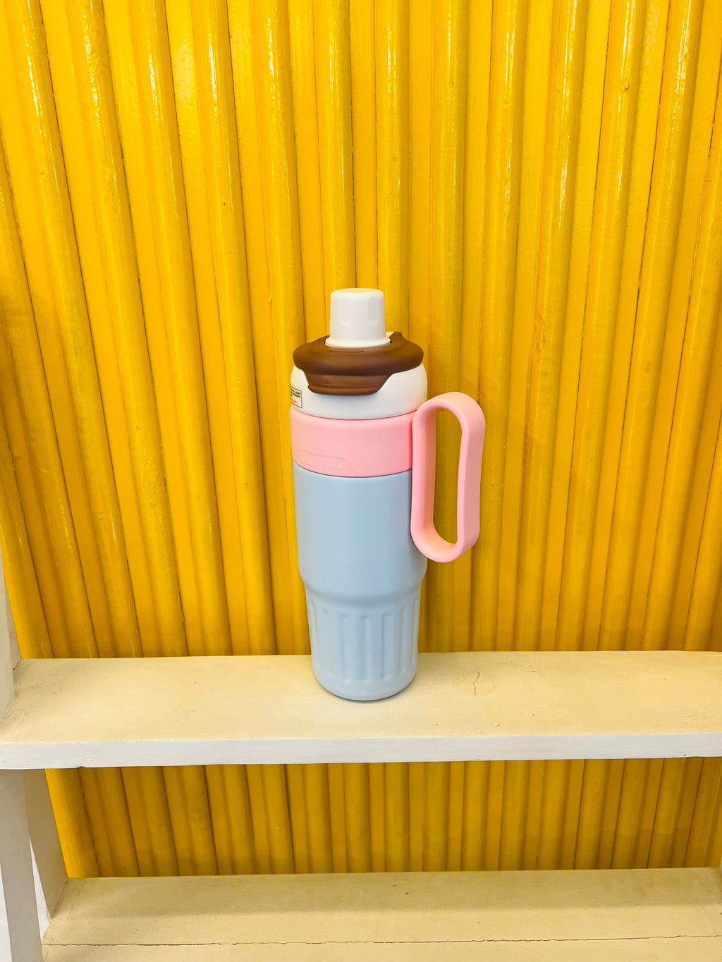Stainless steel pastel sipper