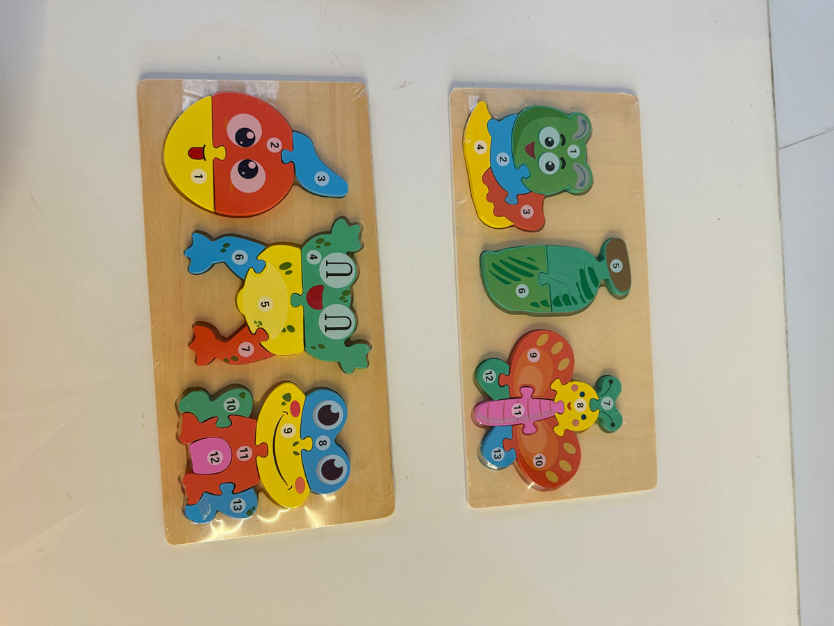 Wooden puzzles