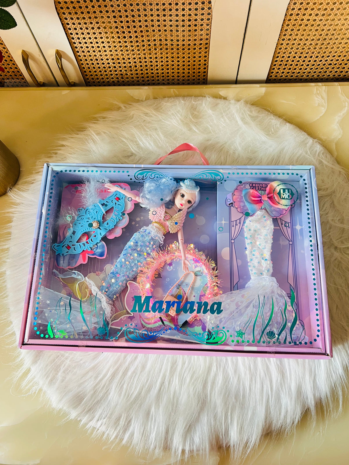 Mariana angel doll set mermaid