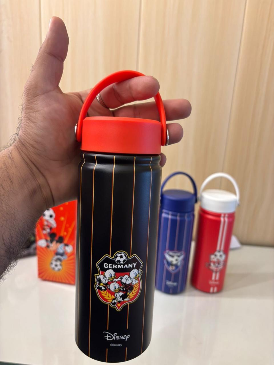 Footballs stainless steel bottle