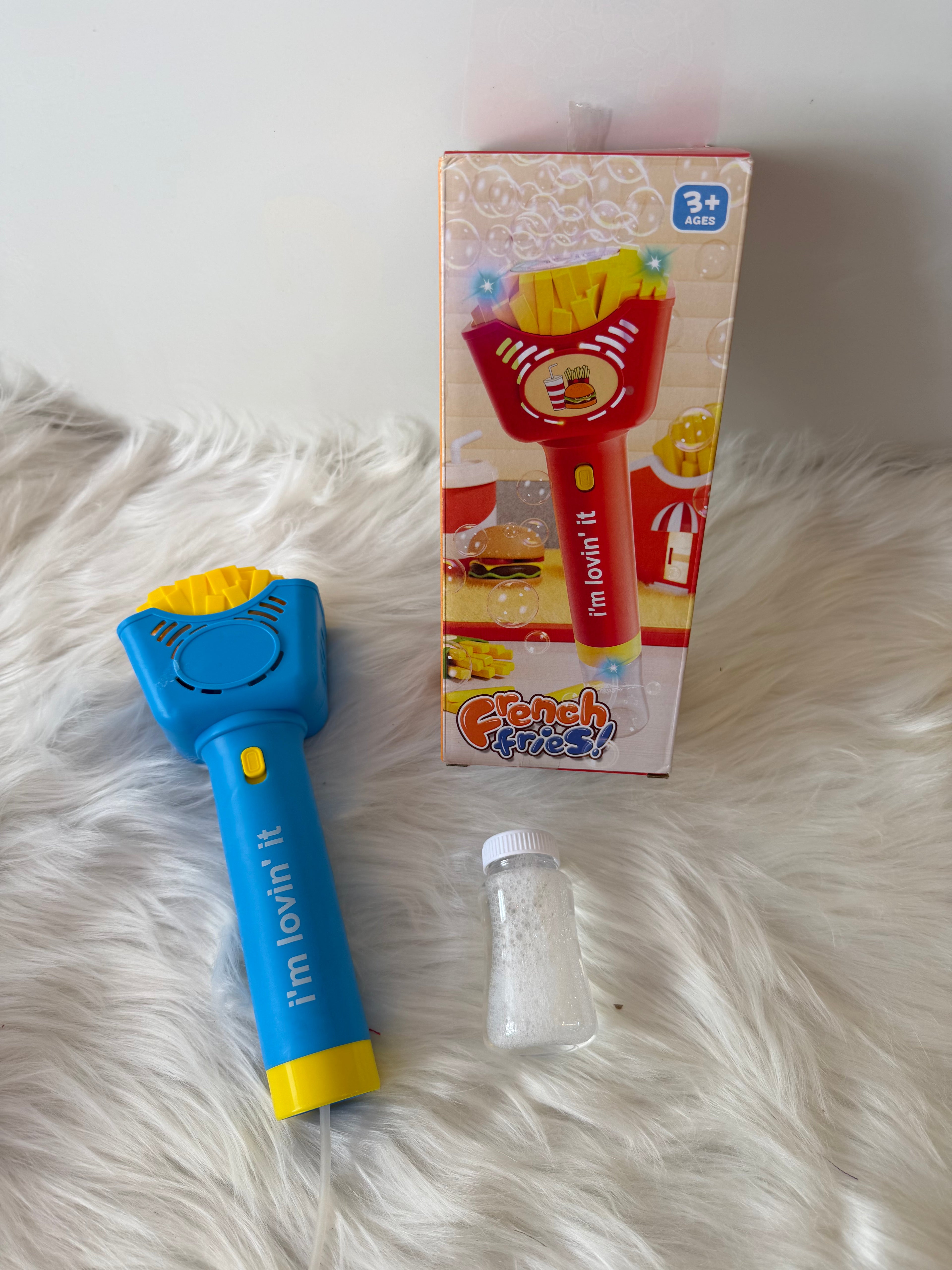 Fries bubble gun