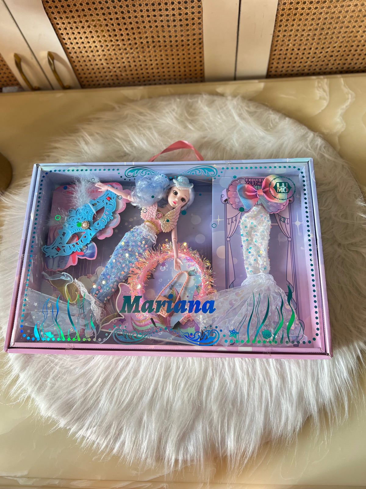 Mariana angel doll set mermaid