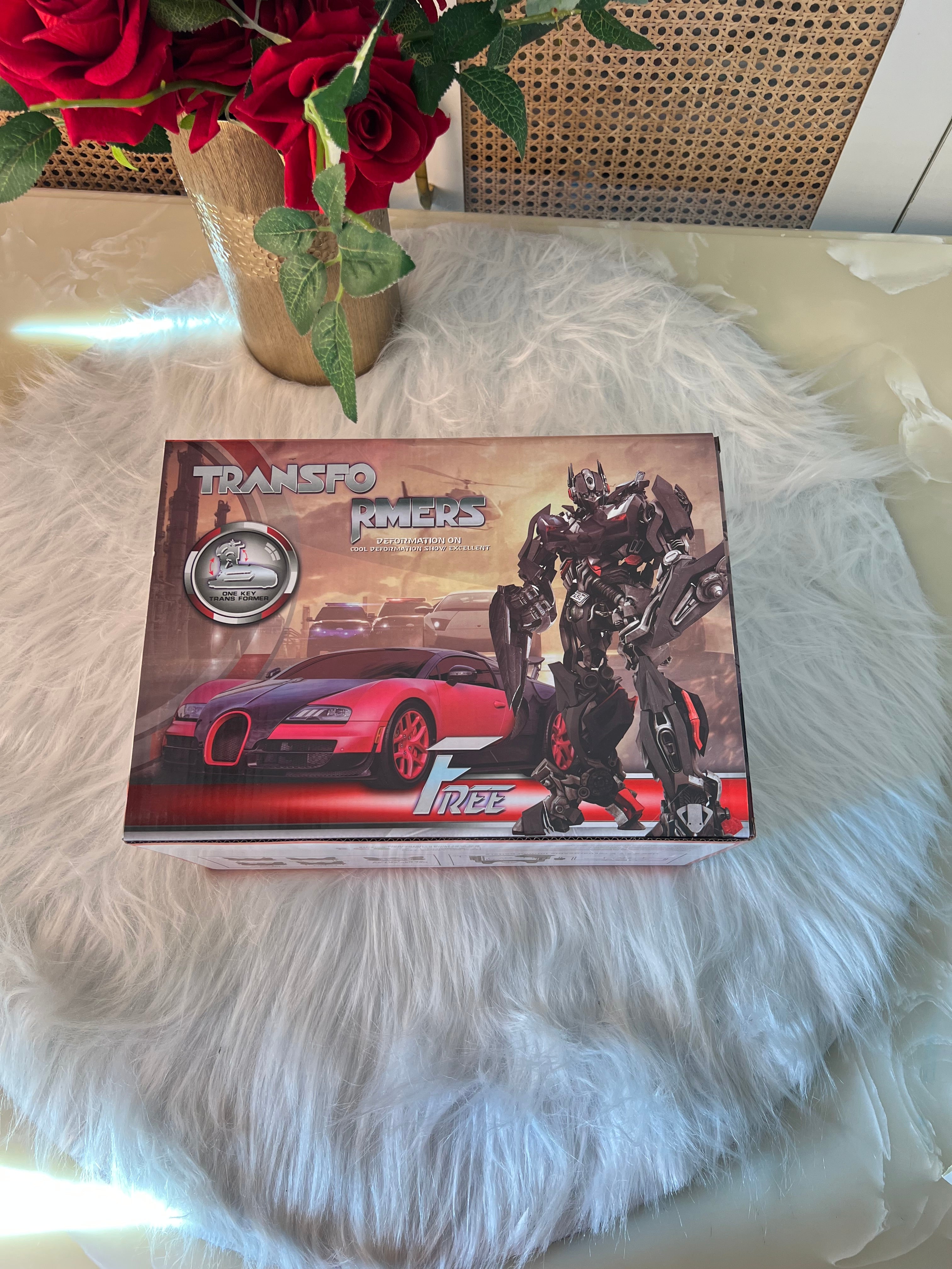 Transformers remote control car robot