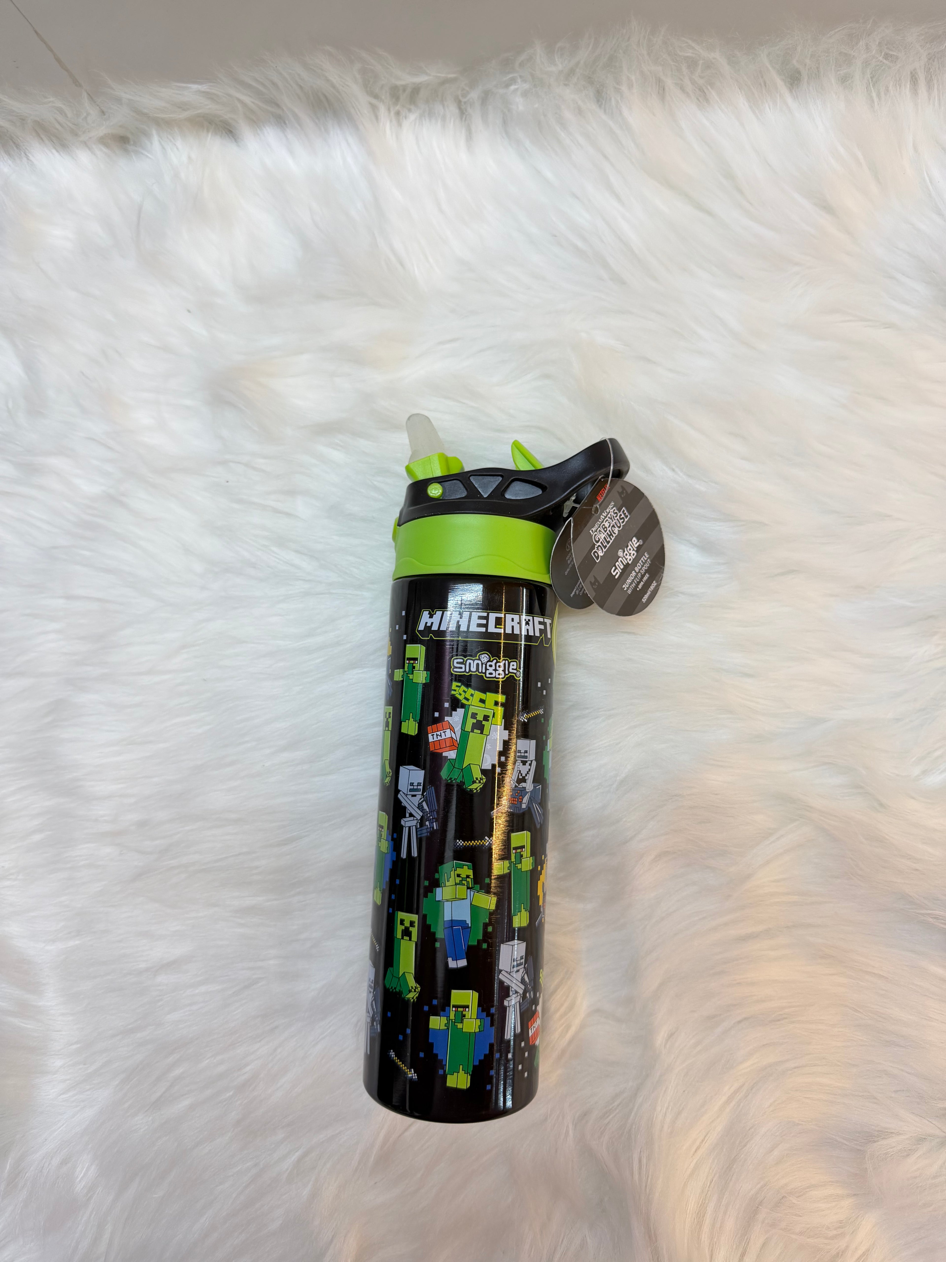 Minecraft Smiggle bottle