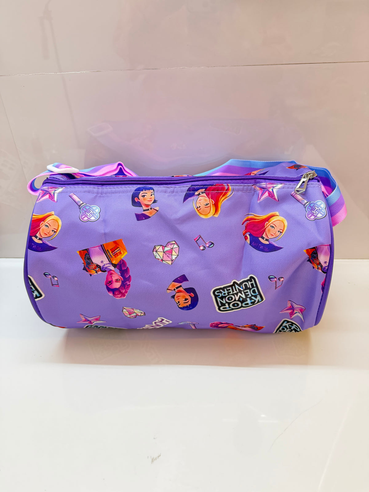 K pop demon hunters duffel bag