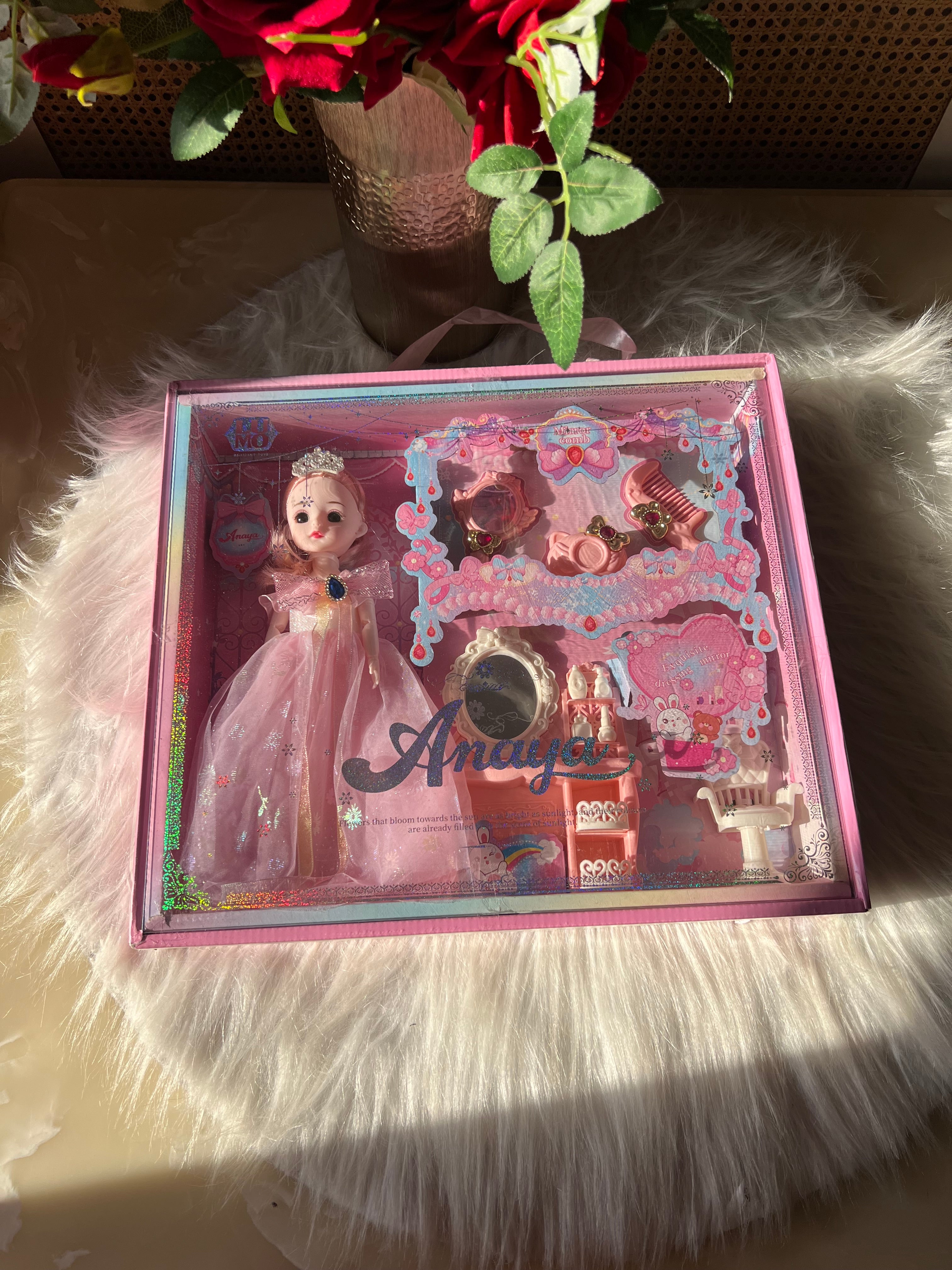 Anaya Dressing table doll set