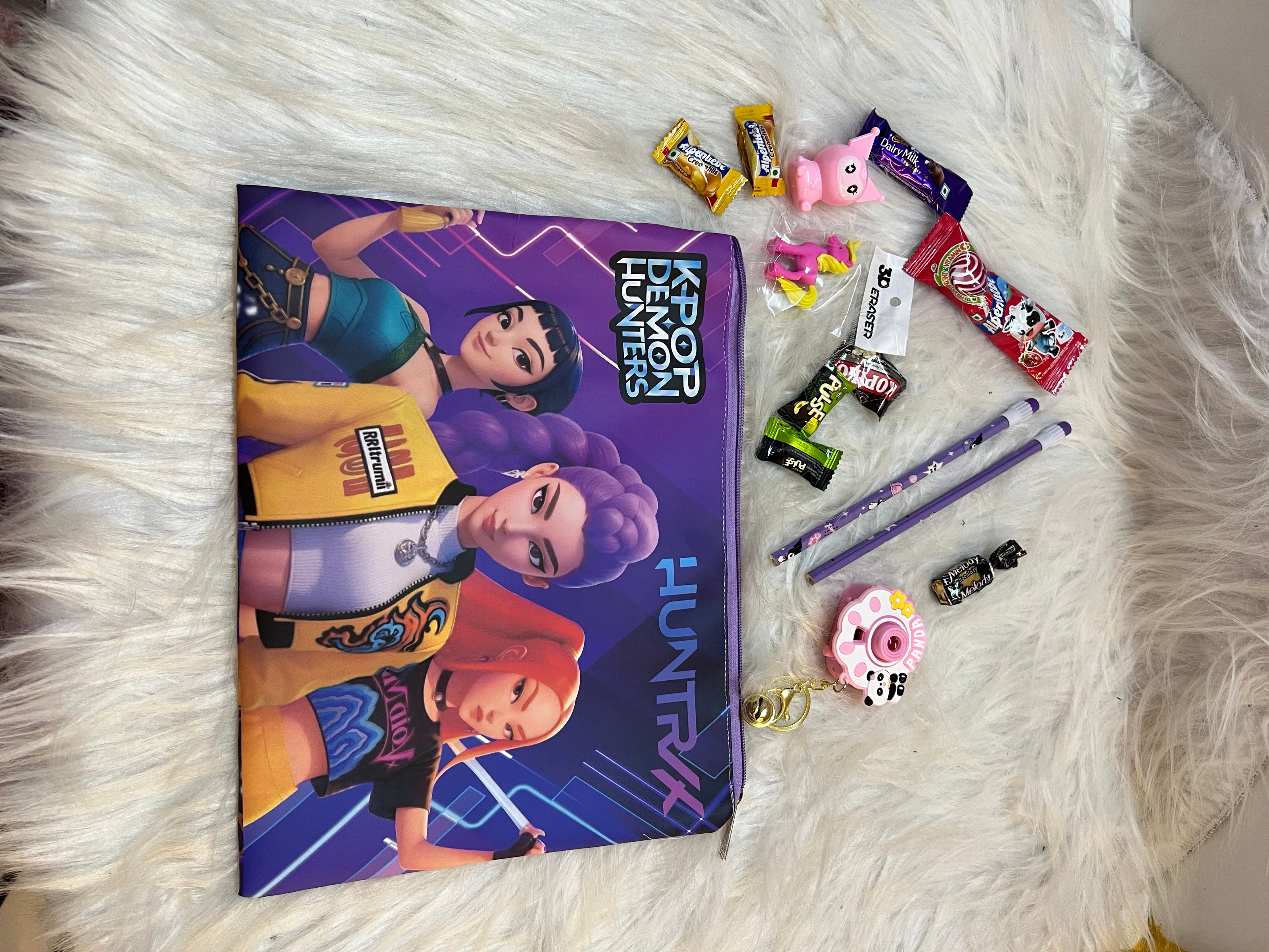 K pop demon hunters pouch hamper
