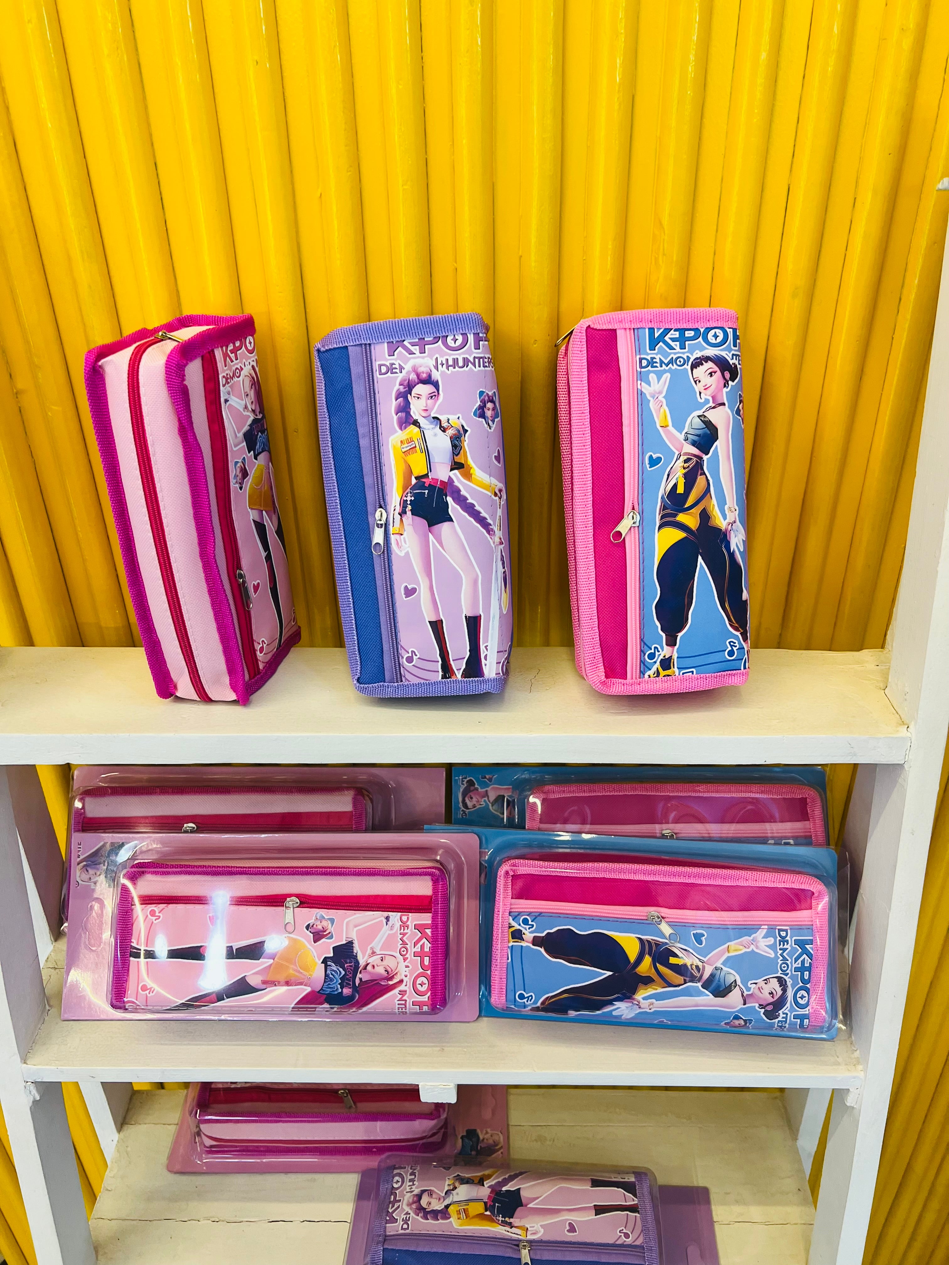 K Pop demon hunters pencilbox