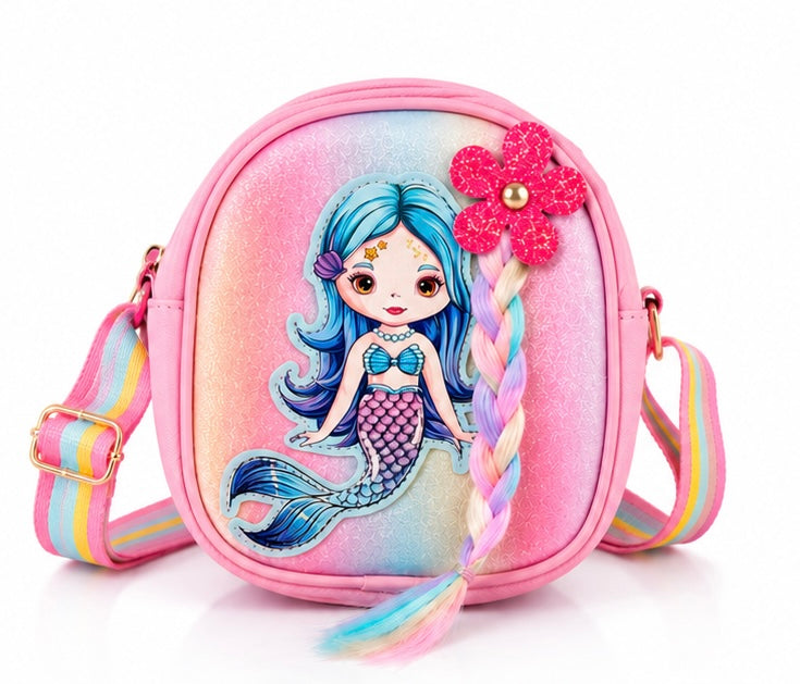 Mermaid crossbody sling bag