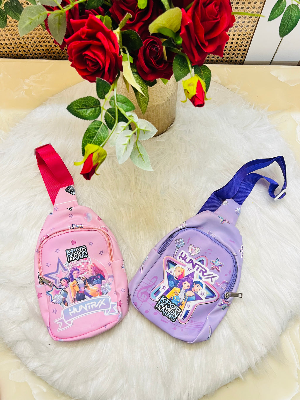 K pop demon hunters chest bag