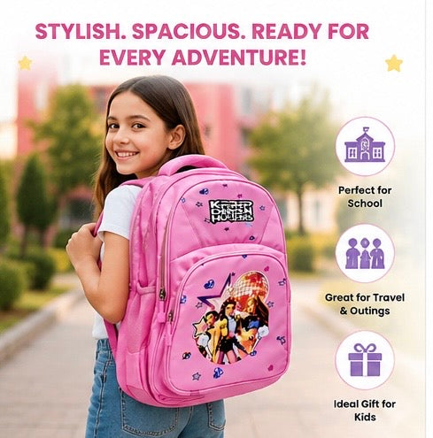 K pop demon hunters 18 inch school bag