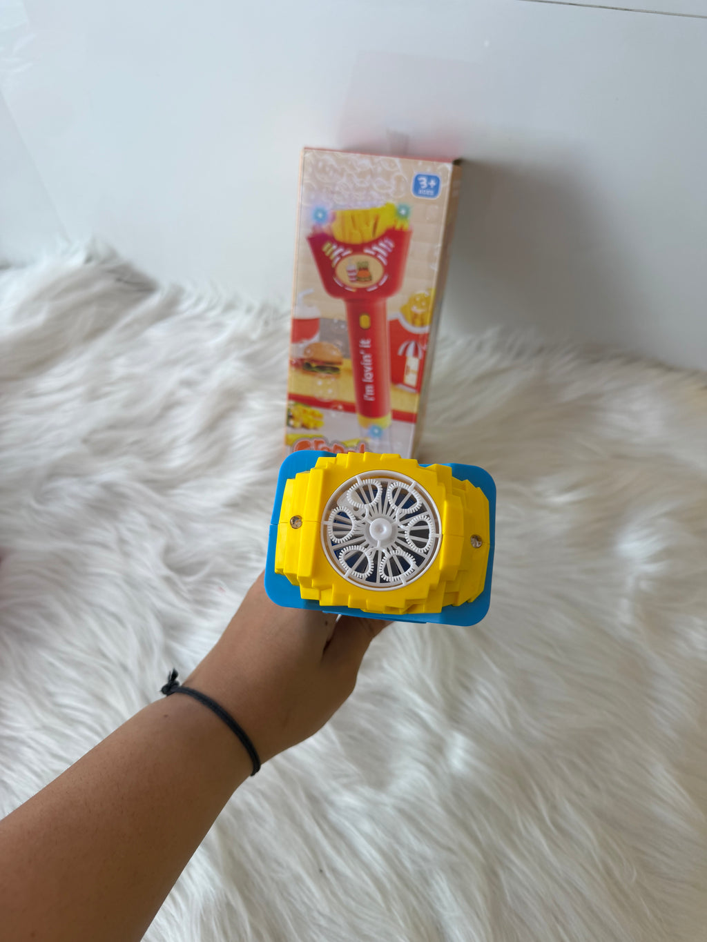 Fries bubble gun