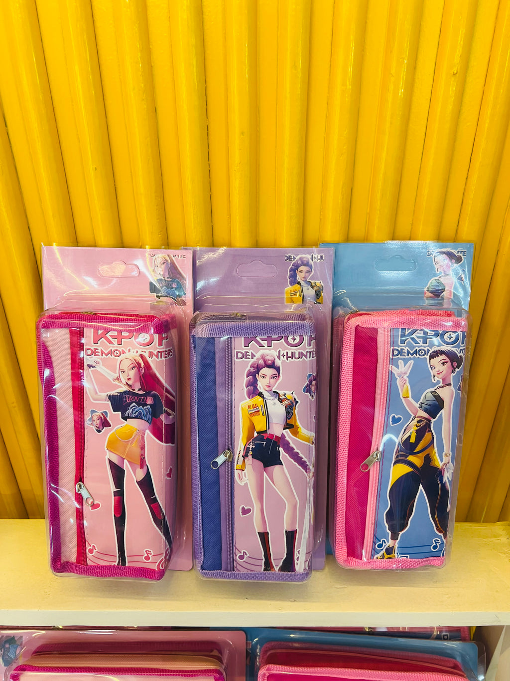 K Pop demon hunters pencilbox