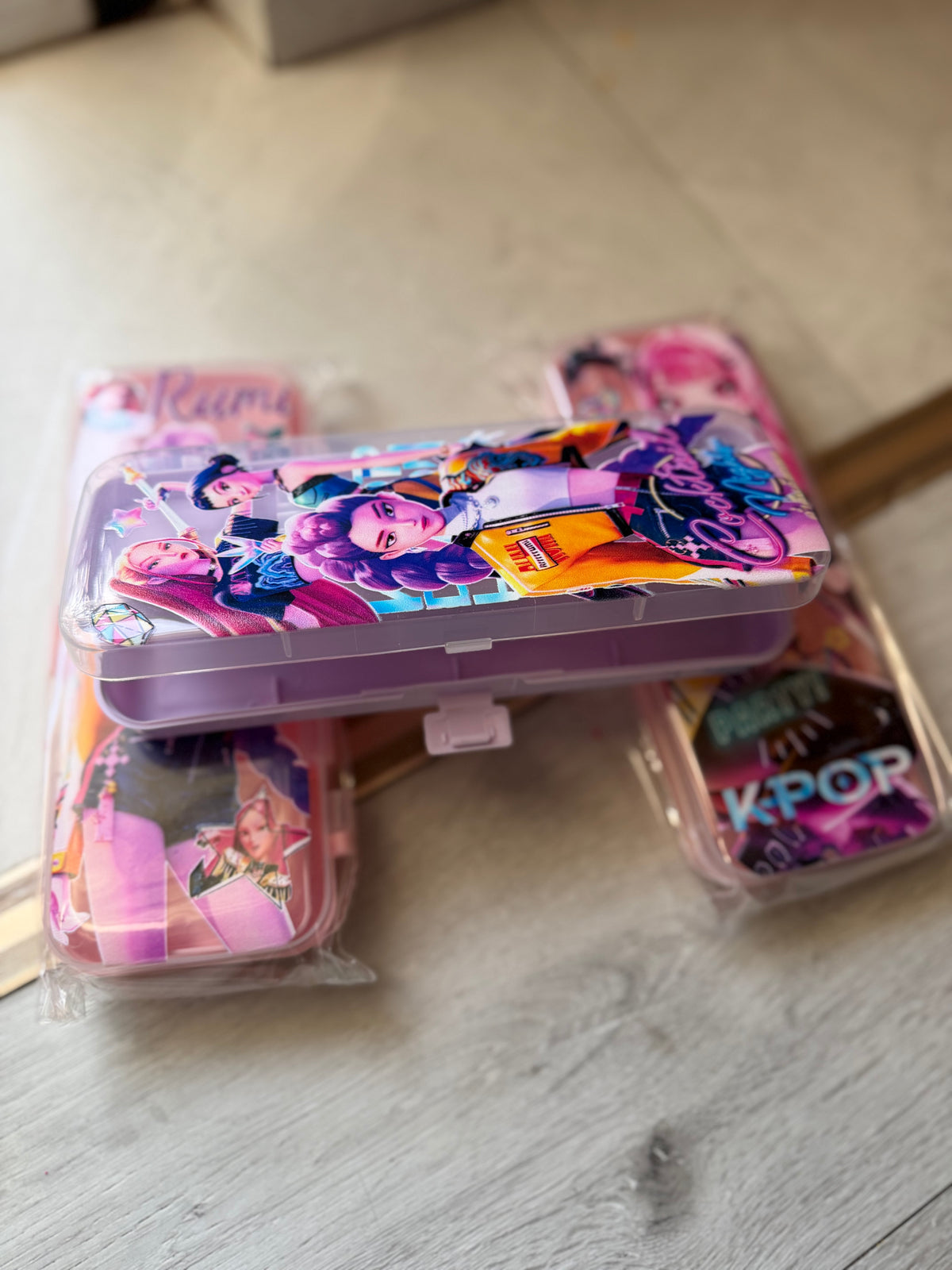 K pop demon hunters pencilbox