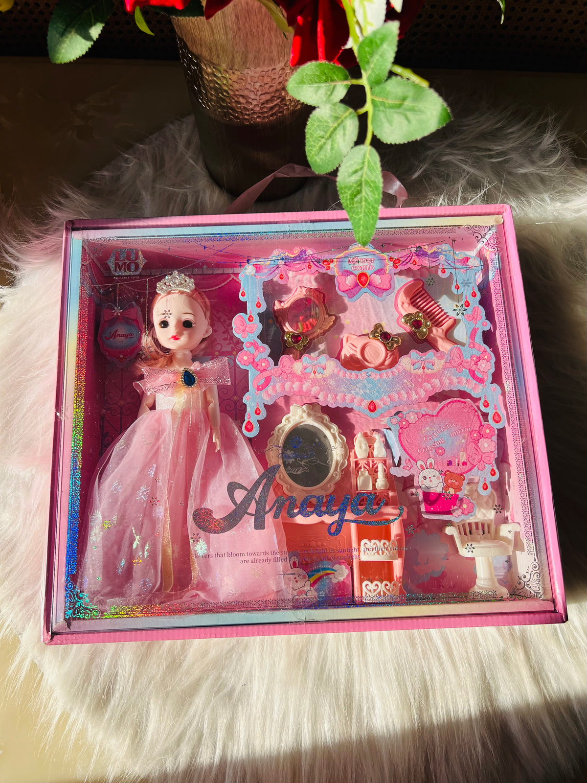 Anaya Dressing table doll set