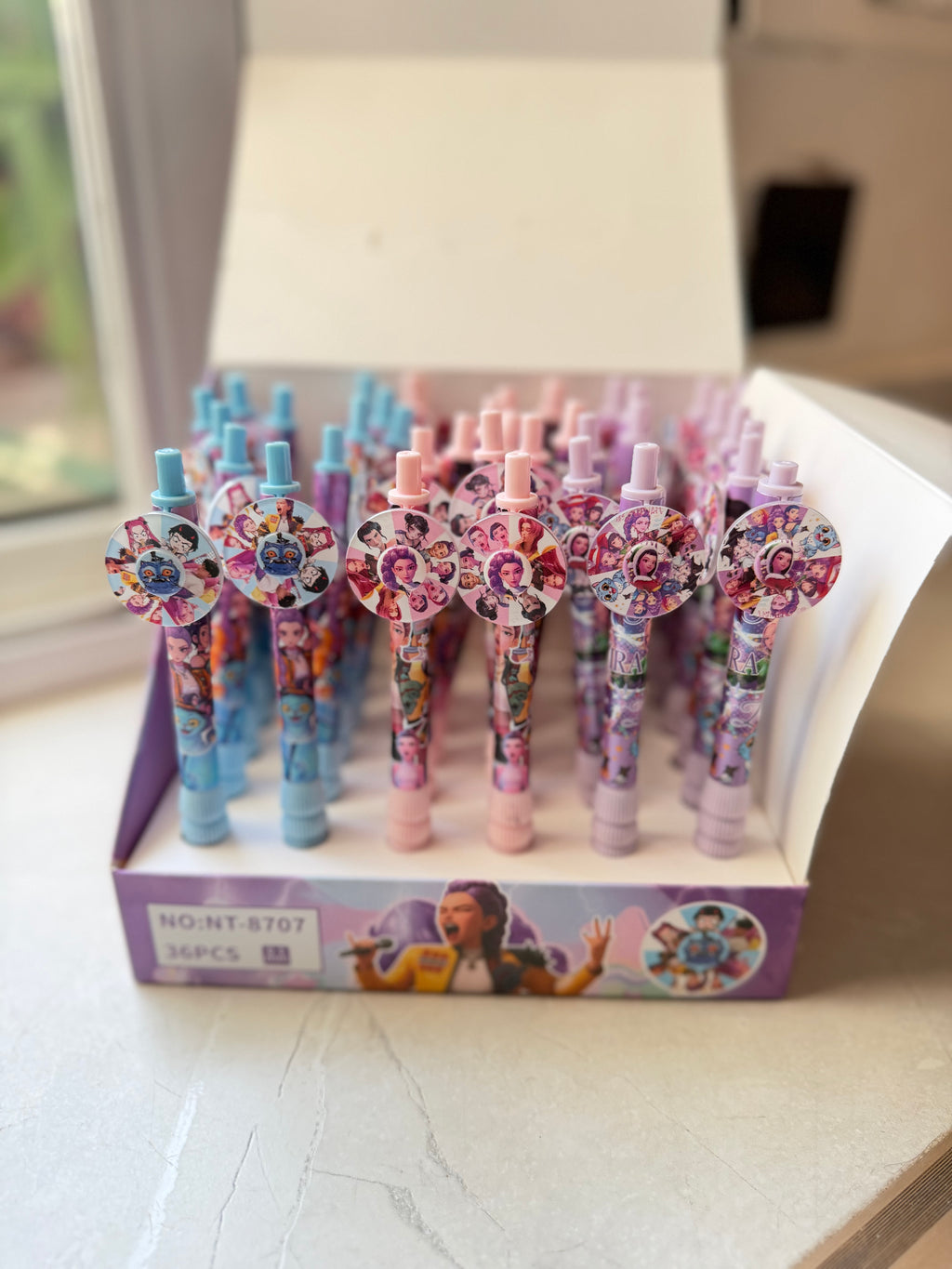 K pop demon hunters spinner gel pen