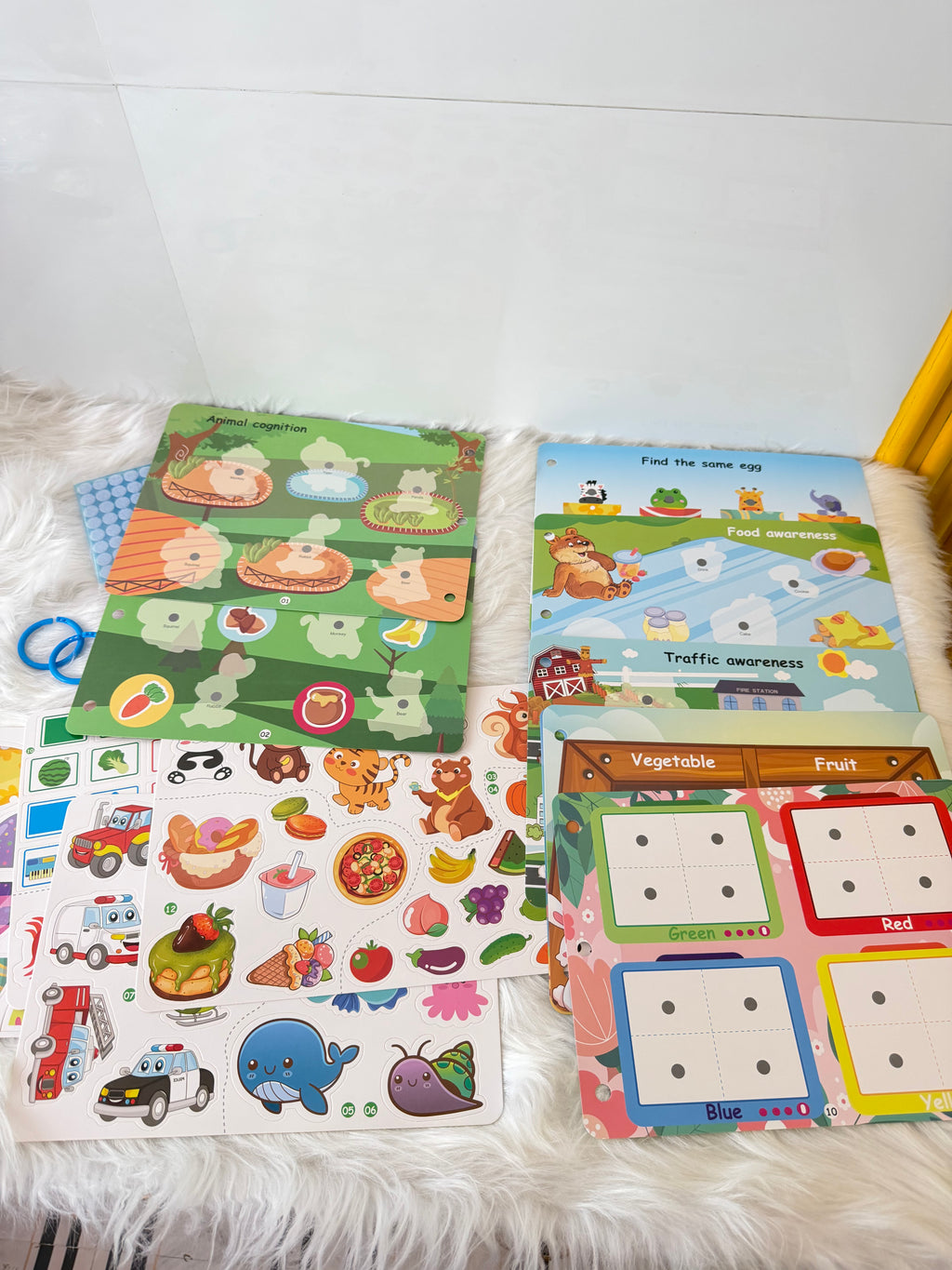 Busy book learning pre school
