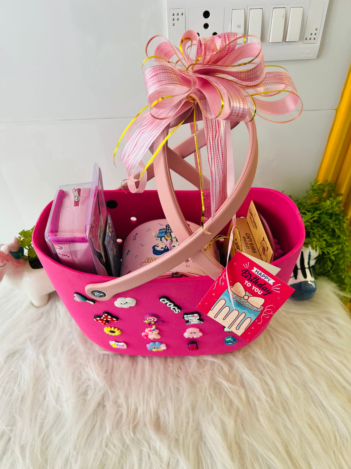 Big size crocs bag hamper