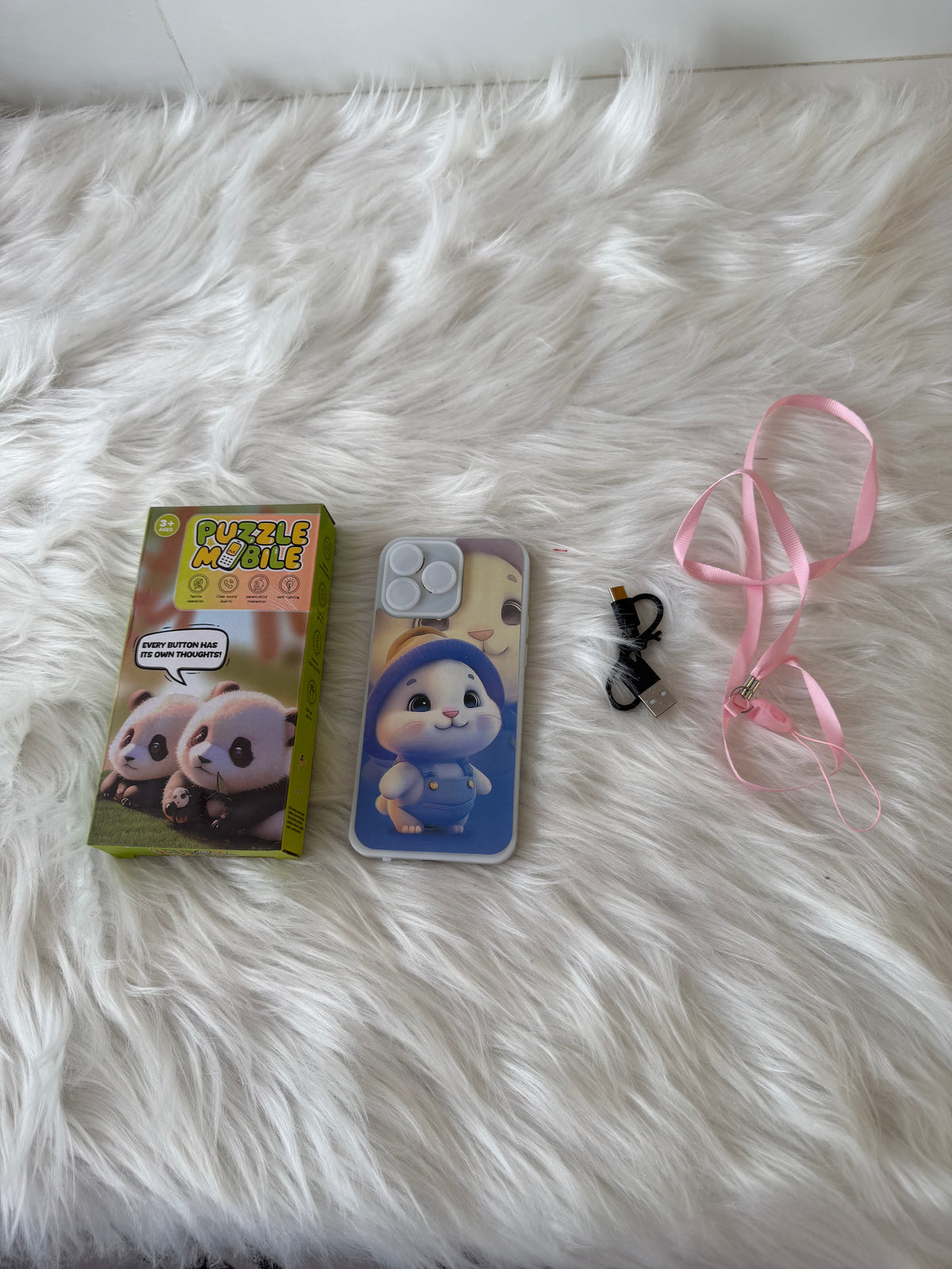 Kids mobile Hindi and English with charger