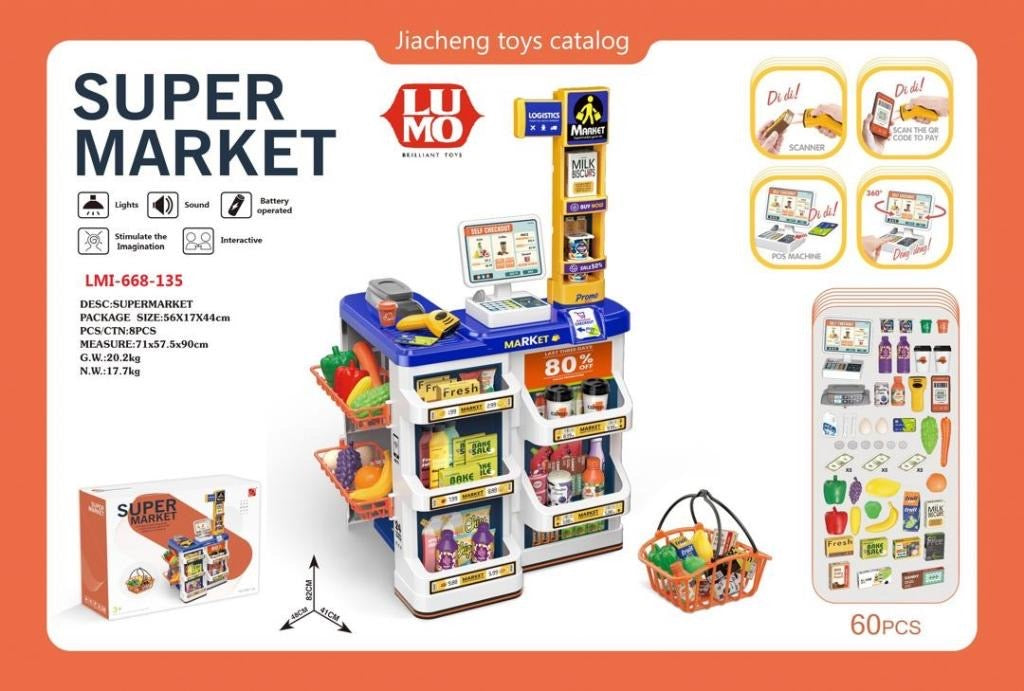 Super market 60+ pcs kitchen