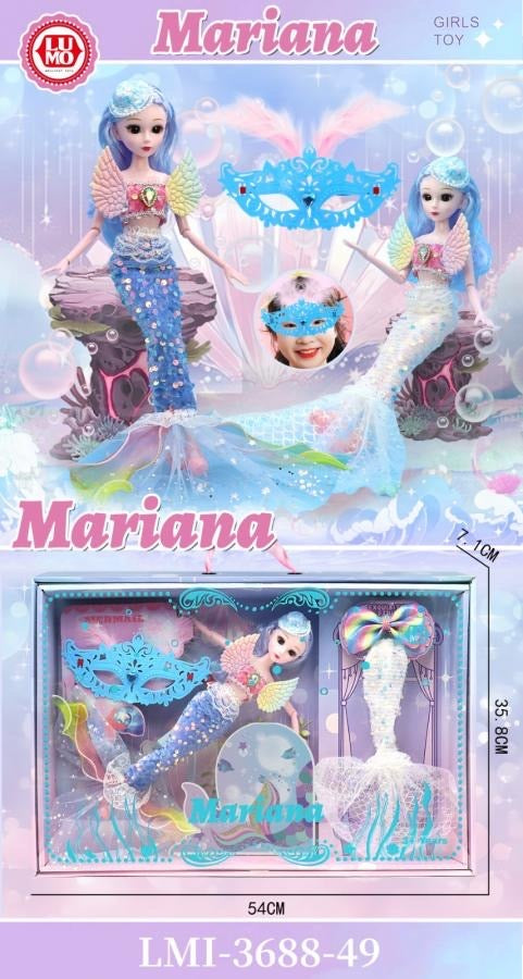Mariana angel doll set mermaid