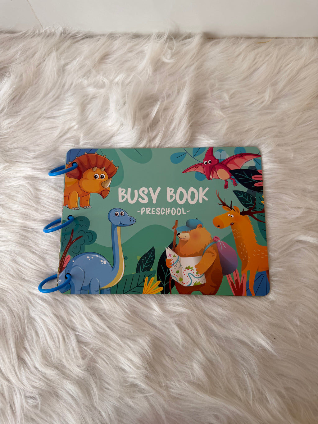 Busy book learning pre school