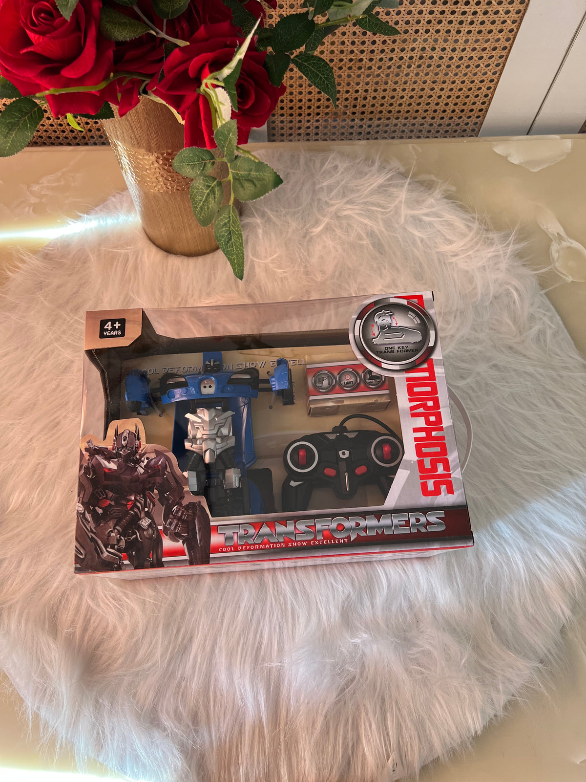 Transformers remote control car robot
