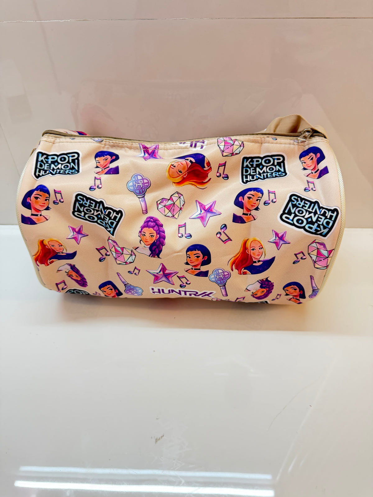 K pop demon hunters duffel bag