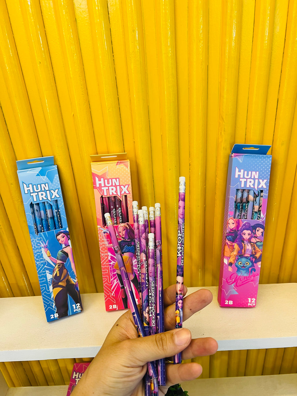 K pop demon hunters pencil set