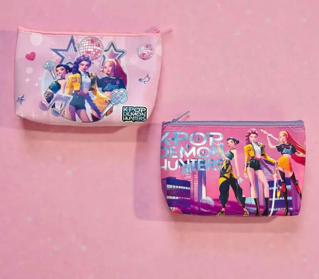 K pop demon hunters coin/ jewellery pouch