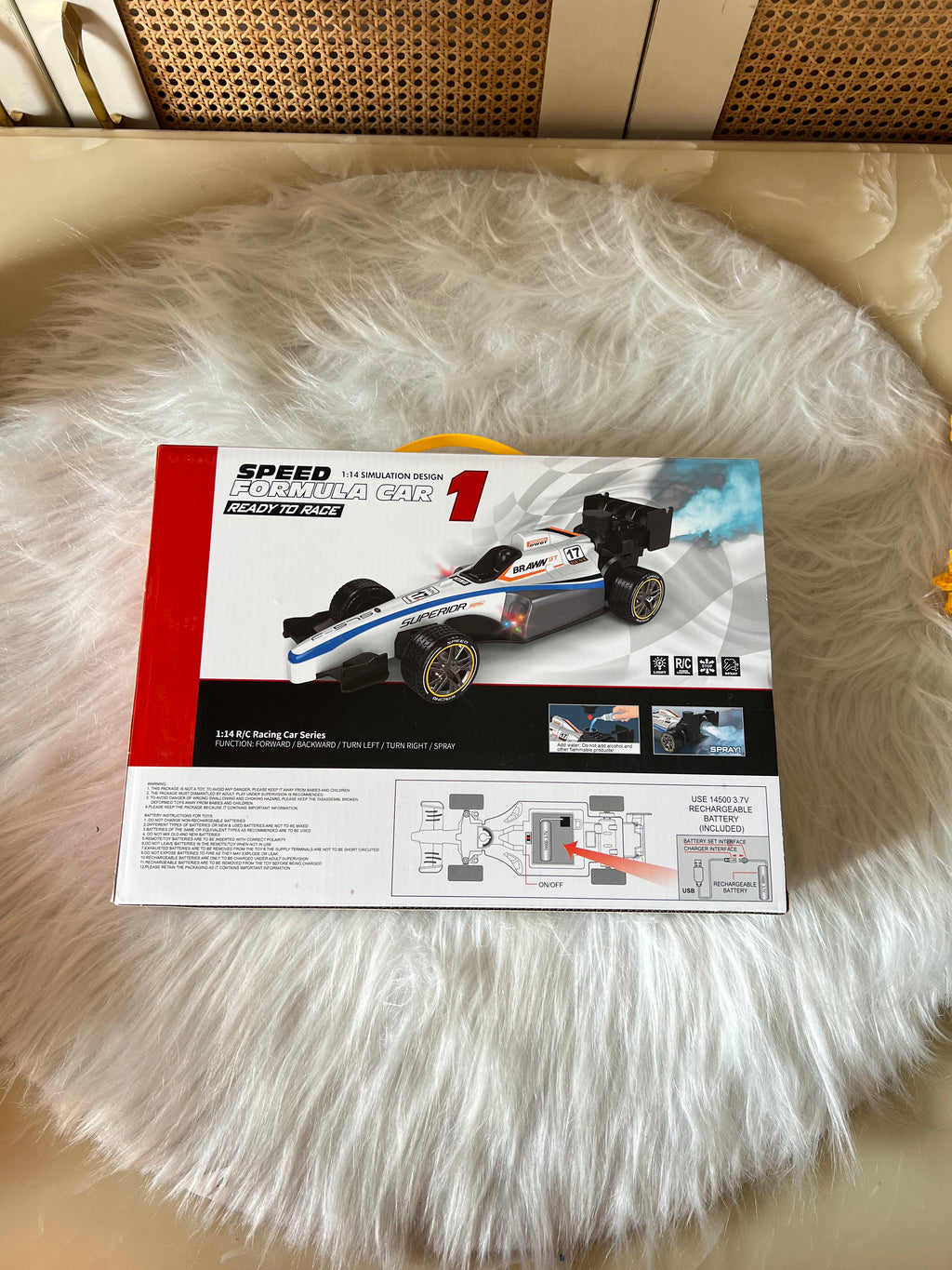 Remote control F1 formula car