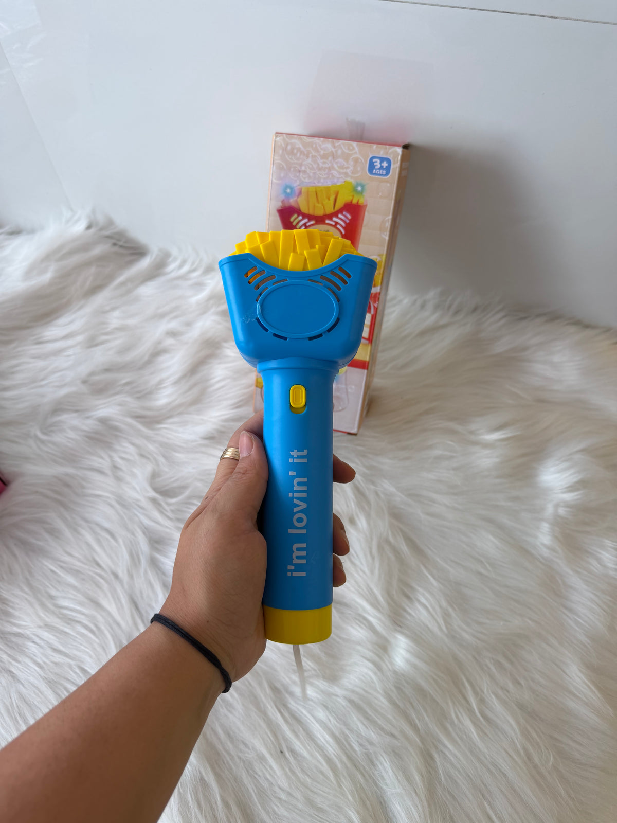 Fries bubble gun