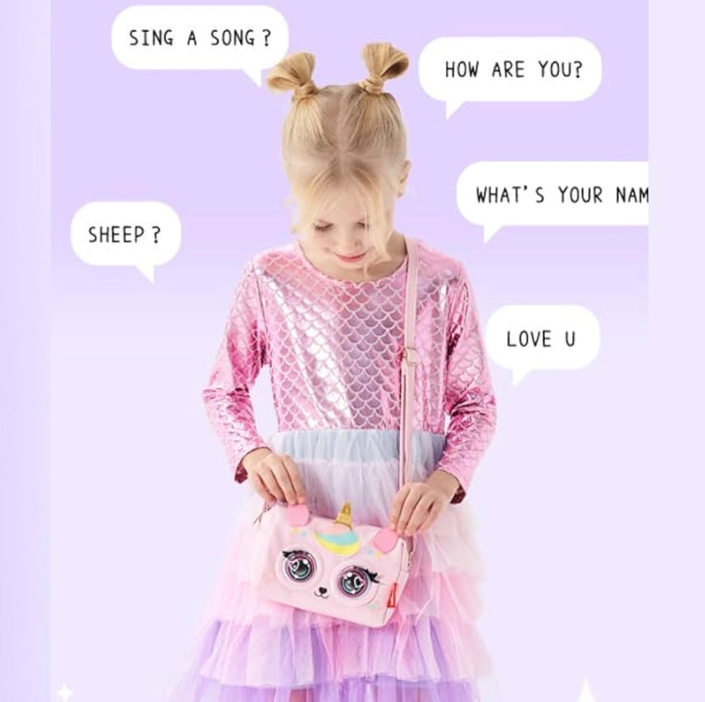 winking eye interactive bag