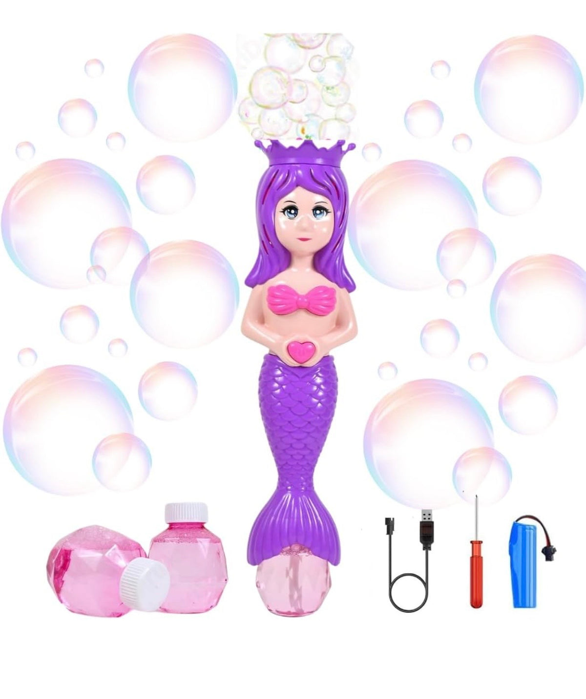 Mermaid Bubble Gun