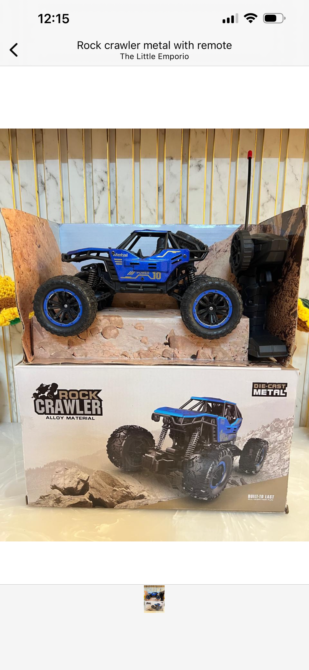 Off Road Metal Car