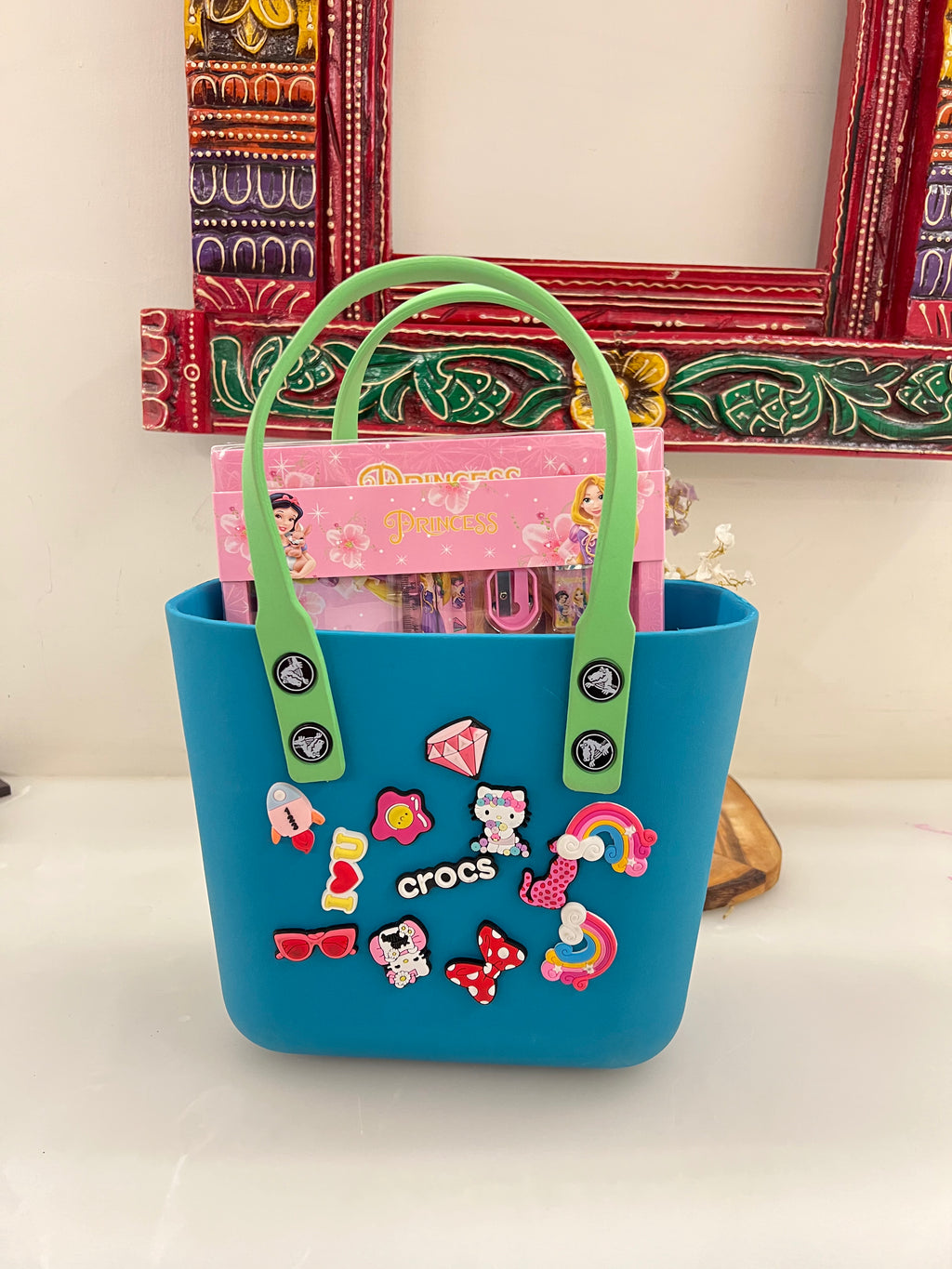 Crocs bag hamper