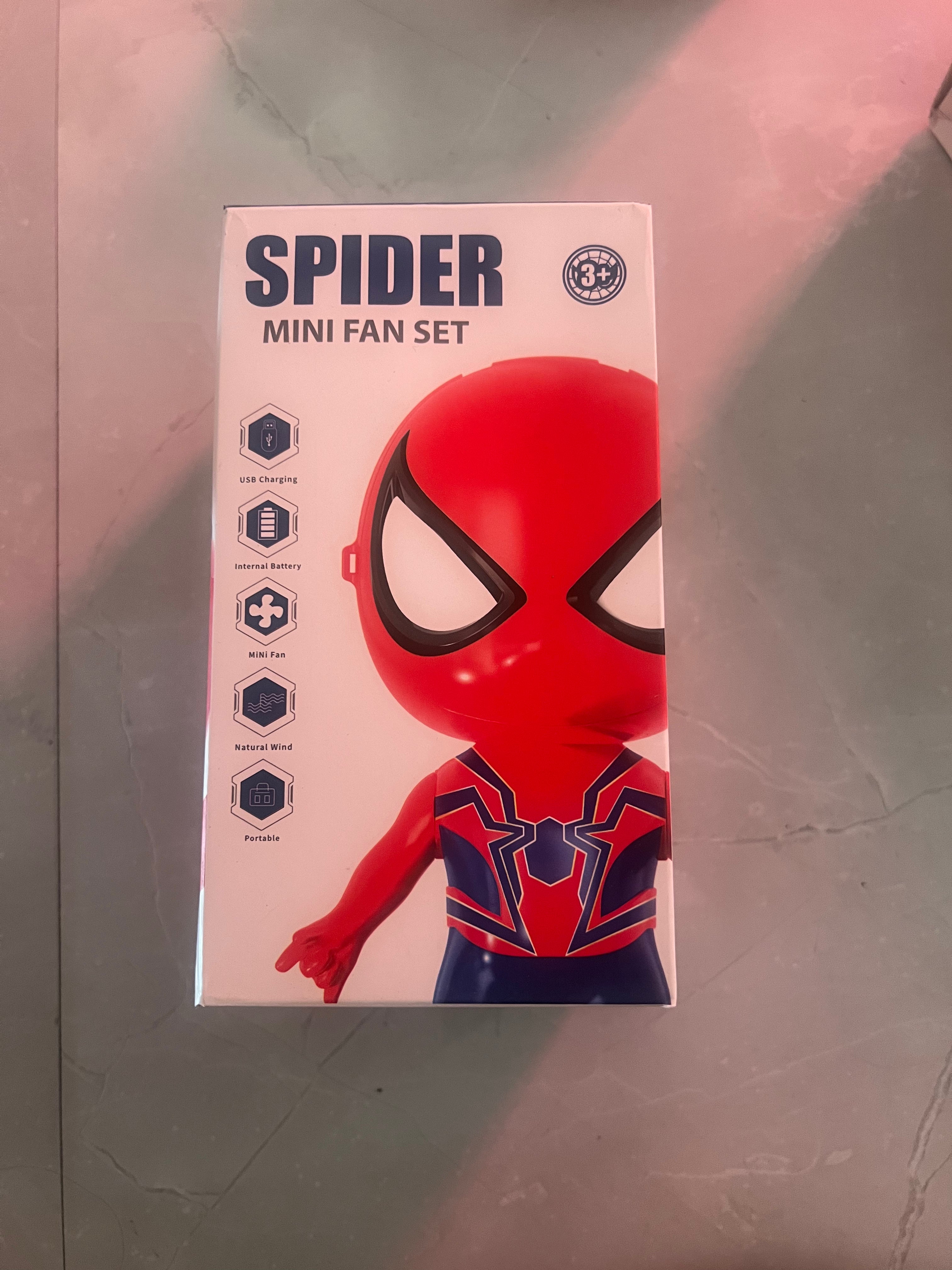 Spider Man Light and Fan
