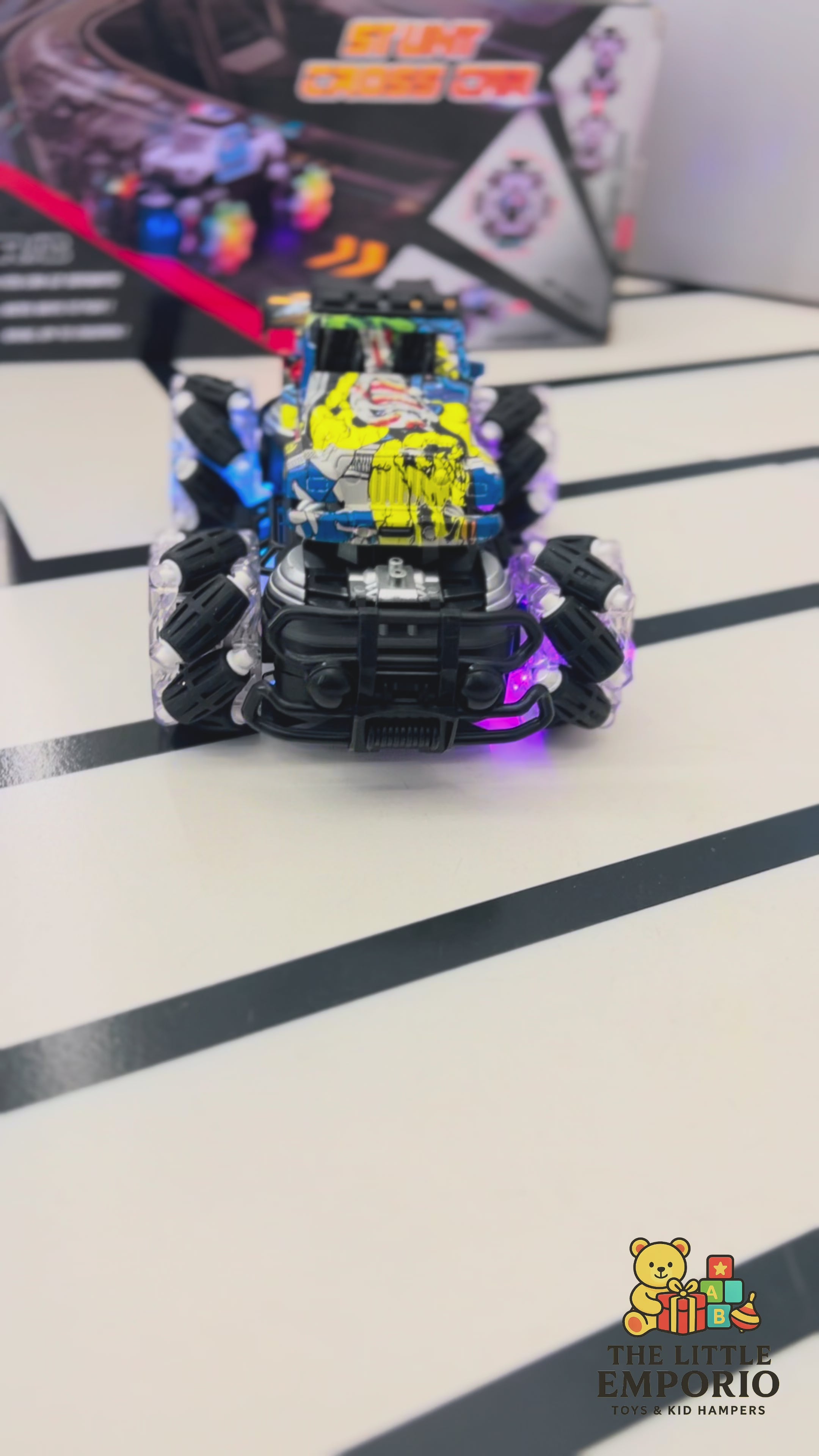Stunt cross car