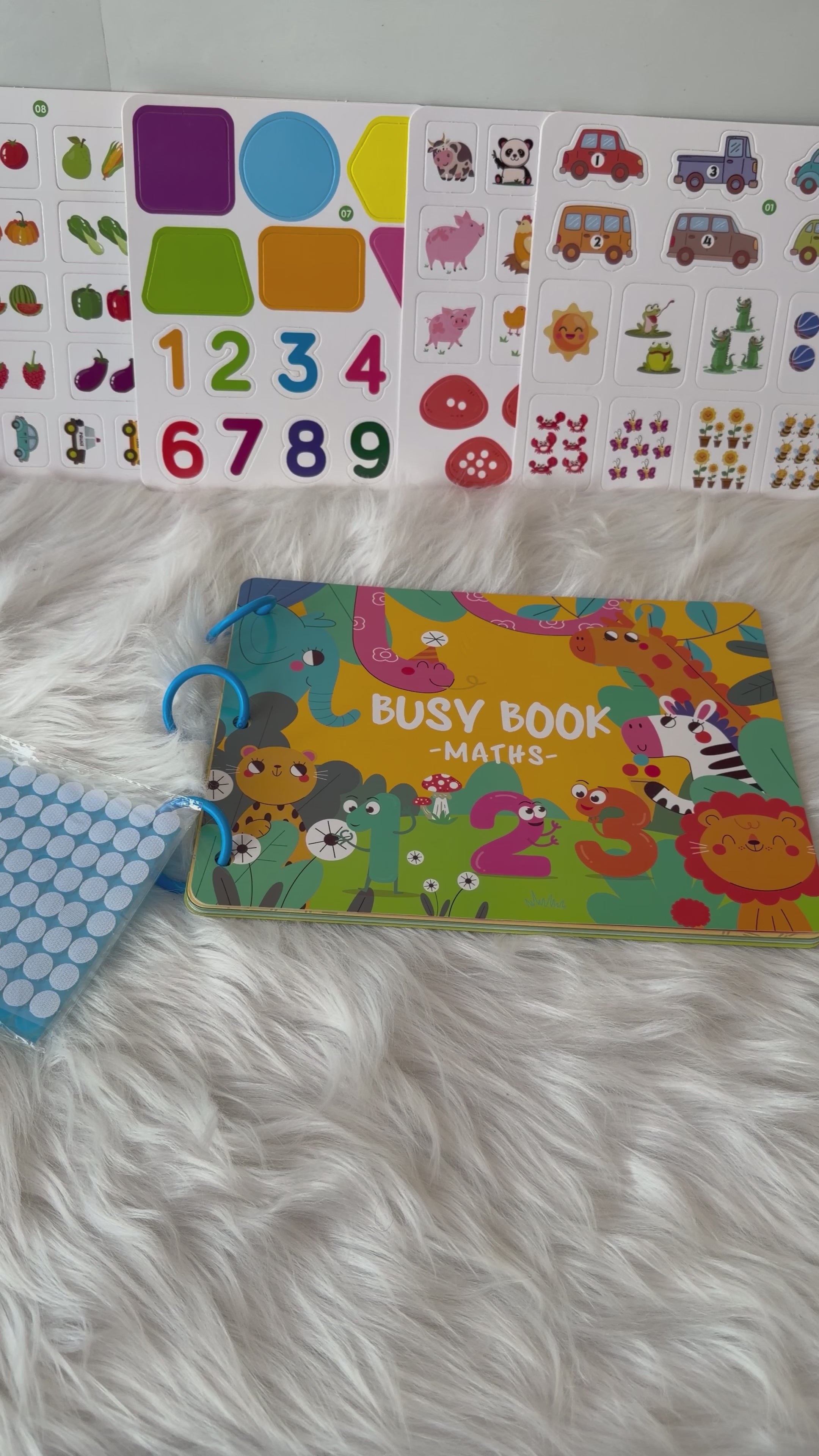 Busy book learning maths